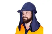 Uveto Gola Over-Hat Cotton Hard Hat Cover for Sun and Dust Protection