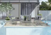 JULIA 4 Piece Outdoor Lounge Set