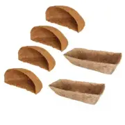 Breathable Coconut Palm Fiber Liners for Garden and Home D??cor Set of 1