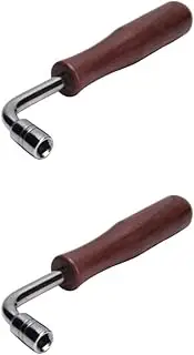 GOOHOCHY 2pcs Guzheng Tuner Spanner L-shape Design Zither Tuning Tool Guzheng String Tuning Supplies