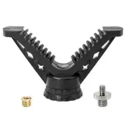 Hunting Gun Rest Shotgun Rifle Holder Heavy-Duty Tripod Head Top Mount Accessori