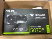 ASUS TUF Gaming NVIDIA GeForce RTX 5070 Ti OC Edition Graphics Card GPU In Hand