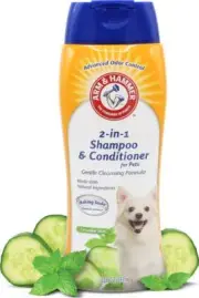 Arm and Hammer 2-in-1 Shampoo and Conditioner for Pets Cucumber Mint 591mL