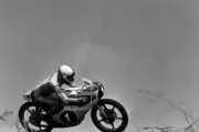 Pier Paolo Bianchi Morbidelli Motorcycle Racing 1977 Old Photo 1