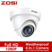 ZOSI 1080P Full HD 4in1 Security Camera System CCTV 2MP IP66 IR Night Vision