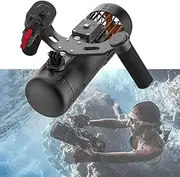 Underwater Thruster Scooter, Underwater Scuba Sea Booster, 1.5m/s Sea Scooter, 40m Deep Diving Accelerator, Ocean Swimming Surfing Booster Snorkeling Tool Diving Tool