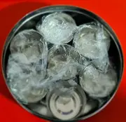 Masala Dabba See thru Best Quality- Food Containers Pantry- Thick Silver