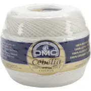 DMC 167G 20-BLANC Cebelia Crochet Cotton Size 20-White (10Pk)