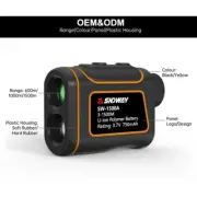 Medidor de Distancia Telescopio Impermeable al Aire Libre de mano SNDWAY SW600A
