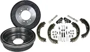 Major Rear Drum Brake Assembly Rebuild Kit for Toyota Landcruiser FZJ75 HZJ70 HZJ73 HZJ75 KZJ70 KZJ73 KZJ77 KZJ78 PZJ70 PZJ73 4cyl 3.0L 1KZ 5cyl 3.5L 1PZ 6cyl 4.2L 1HZ 4.5L 1FZ 1990 to 1999