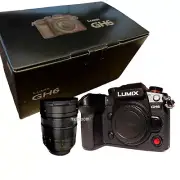 New PANASONIC Lumix DH6 with Vario-Elmarit 12-60mm f/2.8-4 Lens (DC-GH6L)