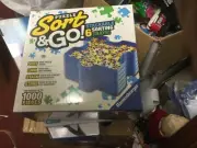 Ravensburger SORT & GO Puzzle Accessory 6 Stackable Plastic Sorting Trays Sealed