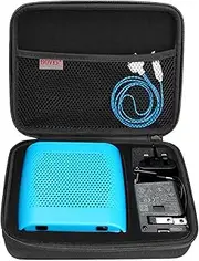BOVKE Speaker Case Compatible with Bose Soundlink Color II Wireless Speaker Hard EVA Shockproof Carrying Case Storage Travel Case Bag Protective Pouch Box, Black