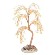 Crystal Tree Gifts for Women Money Tree of Life Stones Champagne