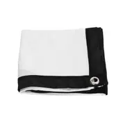 Simple Projection Screen For Home Movies - 100inches, 16:9 Scale, White