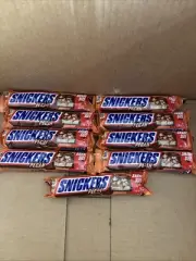 9 Packs Snickers Pecan Flavored King Size Bars | 4 Squares | 2.82oz, EXP 07/25