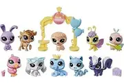 Littlest Pet Shop Sparkle Spectacular Collection Pack Toy, Includes 10 Glitter Pets, Ages 4 and Up