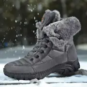 Men Winter Snow Boots Super Hiking Boots HighQuality Waterproof Leather HighTop