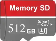 Microsd Card 512GB Mini Card with SD Adapter up to 100 Mb/S Read Speed 512GB SD