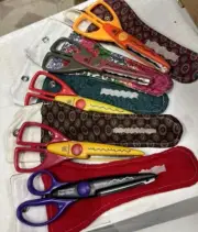Lot 5 Scrapbooking Paper Shapers Fiskars Edgers & Other Cutting Scissors Craft