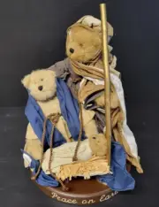 NOS Boyd's Bear Rare Peace on Earth Nativity Set #401416 14"T 240652G