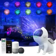 Alexa Galaxy Projector Space Dog with 360 ° Adjustable Design, Smart Star Pro...