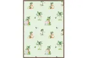 Rayell Wood Framed Kids Wall Hanging Artwork Amazon Sage Green 50x70cm Decor