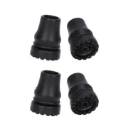 16/22mm Walking Stick Feet Rubber Head Crutch Accessory Antislip Tip Crutch Feet