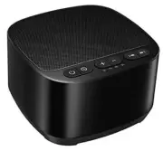 Sleep Sound White Noise Machine with 40 Natural Soothing Sounds and B-black