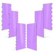 Cakes Decorating Comb and Icing Scraper Smoother Cream Buttercream Fondant