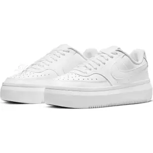 【NIKE 耐吉】休閒鞋 女鞋 運動鞋 皮革 厚底 W COURT VISION ALTA LTR 白 DM0113-100