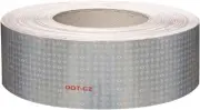 Optronics RTR10150WBP V82 White Continuous 2" Wide Vehicle Conspicuity Tape