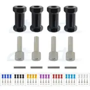 4x 12mm Wheel Hex Hub Drive Adaptor 25mm Extension For 1/10 RC Crawler Scx10 D90