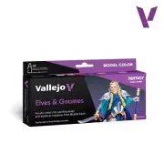 Elves & Gnomes by Angel Giraldez 8 colors set 70242 VALLEJO