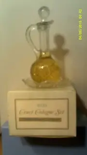 VTG 1973 Avon CRUET COLOGNE SET MOONWIND COLOGNE 8 OZ-NEW IN BOX-FREE SHIPPING