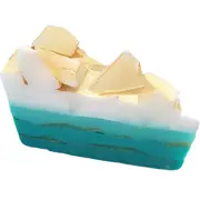 Bomb Cosmetics Golden Surf Scented Soap Cake Slice Body Fragrance Bathing Bar