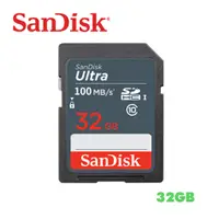 在飛比找蝦皮購物優惠-SanDisk Ultra 32G 100M SDHC C1