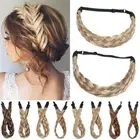 Real Human Braid Hair Band Head Bands Hair Extensions Natural Elastic Headbands