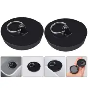 2 Pcs Bathroom Sink Drain Plug Hair Stopper Drainer Head