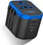 Ceptics World Travel Type I C G A Outlets EU Euro US UK - European Adaptor Kit