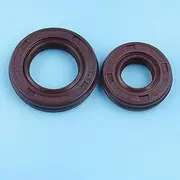 Oil Seal Set for H-o-n-da GX25 GX25N GX 25N Engine HHT25S FG110 Brush Cutter Tiller Trimmers Parts 91211-Z0H-003 91212-Z0H-003 Replacement Parts