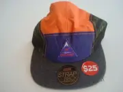 OFFICIAL ALPINI 45DEGREES BEACH GOLF strapback DEADSTOCK HAT CAP VINTAGE P4
