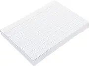 200pcs Lined Index Cards Thick Horizontal Ruled Flashcards for Studying Note Taking and Presentations Office Classroom Settings