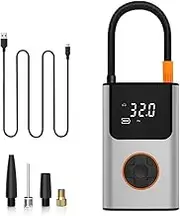 Roarrter Tire Inflator Portable Air Compressor, 150 PSI Cordless Portable Tire Inflator Fast Inflation, Air Pump for Car Tires
