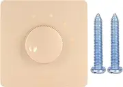 50W Speaker Volume Controller, 5 Gears Tuning Knob Volume Control Home Wall Mount Volume Control for Home Speakers (Gold)