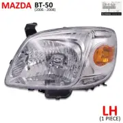 For Mazda BT-50 Pick Up UTE 2006 '11 Left Chrome Head Lamp Light
