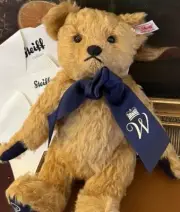 Brand New W Tag STEIFF Royal baby 2014 TEDDY BEAR “Willam” With Documentation