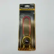 VTG New Master Combination Adjustable Shackle Long Shank Lock 1517D Made in USA