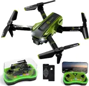 AVIALOGIC Mini Drone with Camera for Kids - 1080P HD FPV Drones, dark green