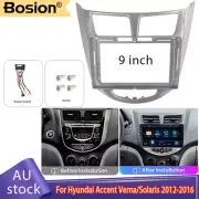 Head Unit Car Stereo Fascia Mask Frame&Cable For Hyundai Accent Verna/Solaris
